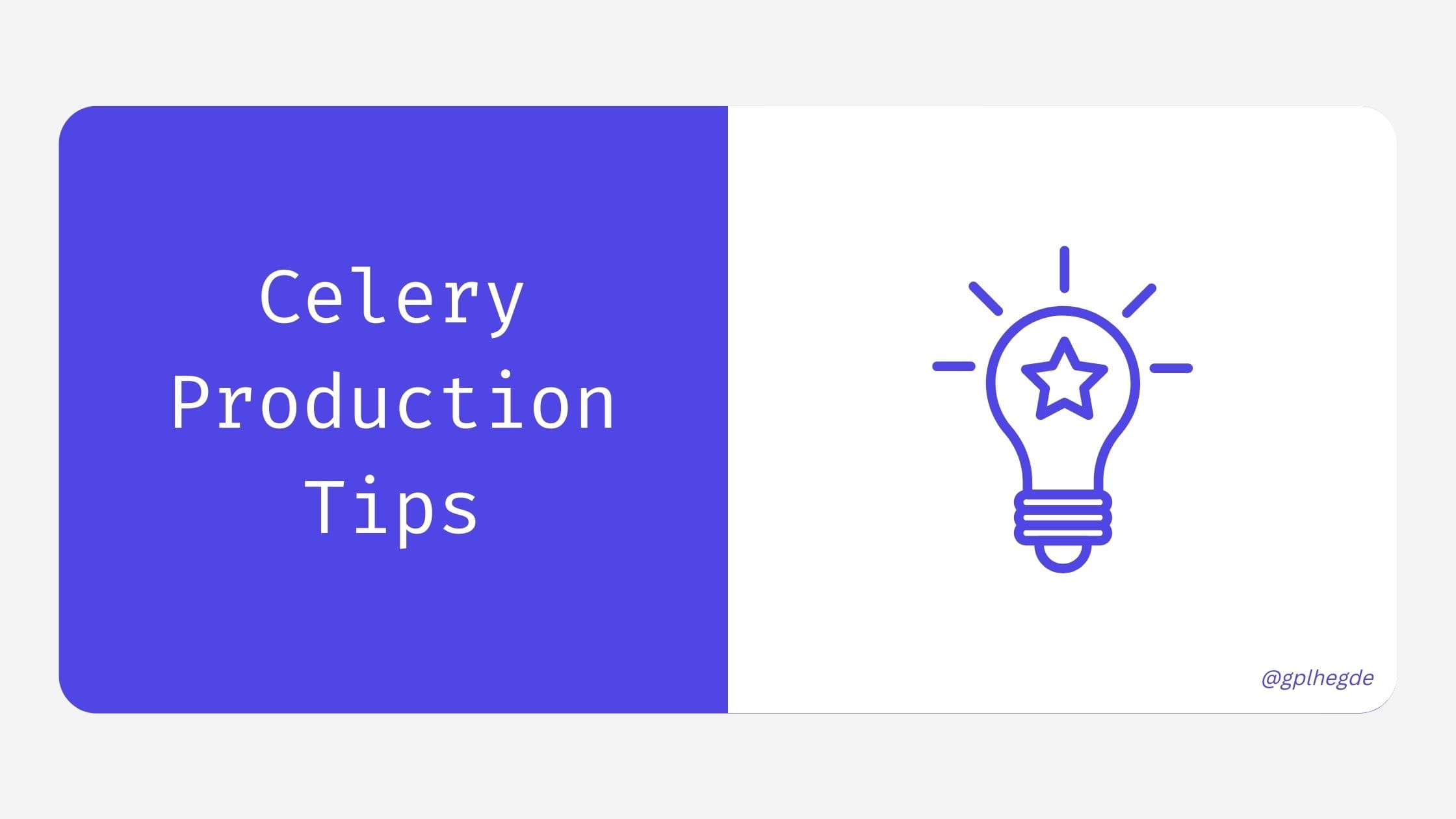 Using Celery in Django Production Setup